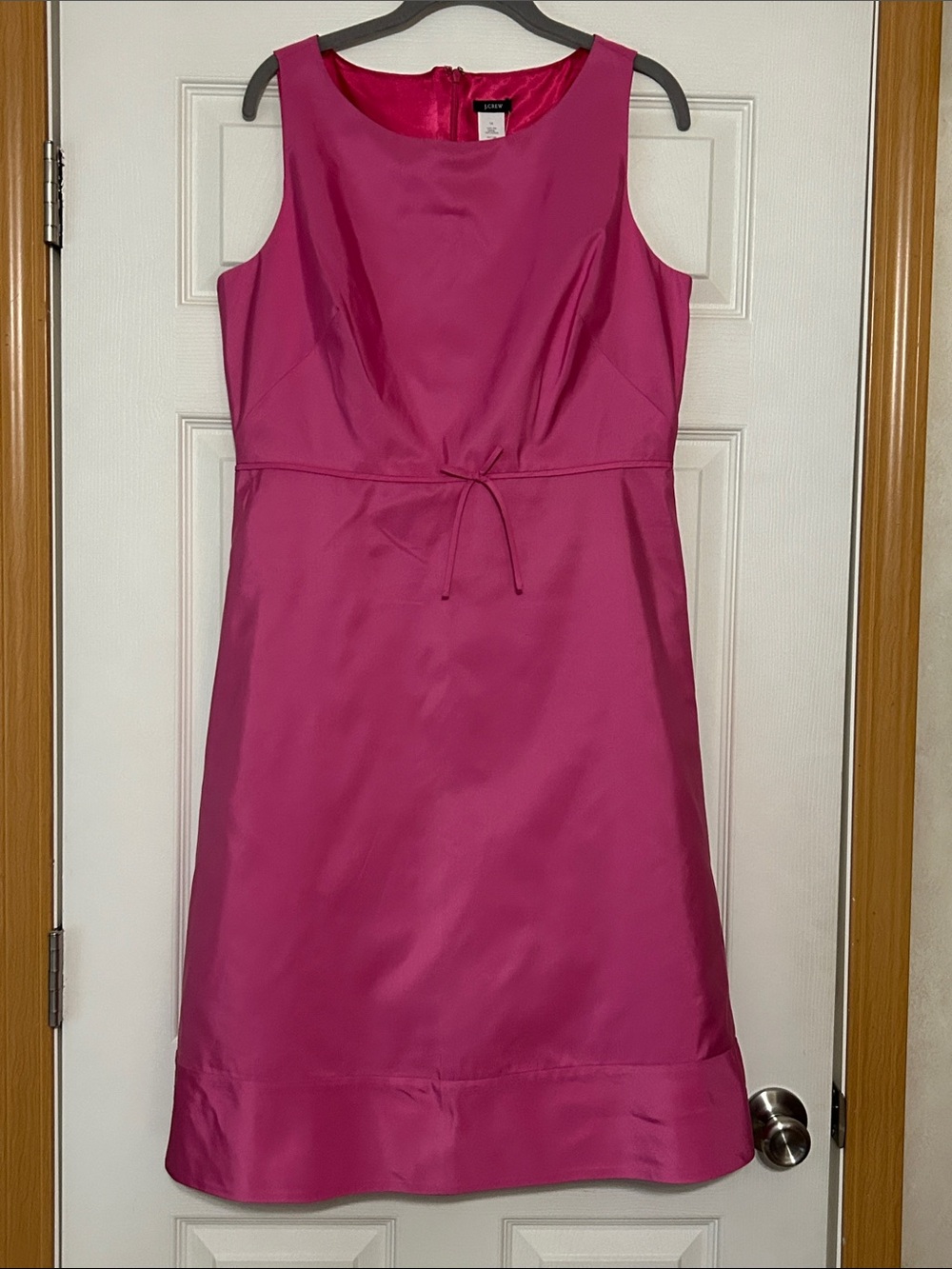 Azalea Pink J. Crew Grace Kelly 100% Silk Dress